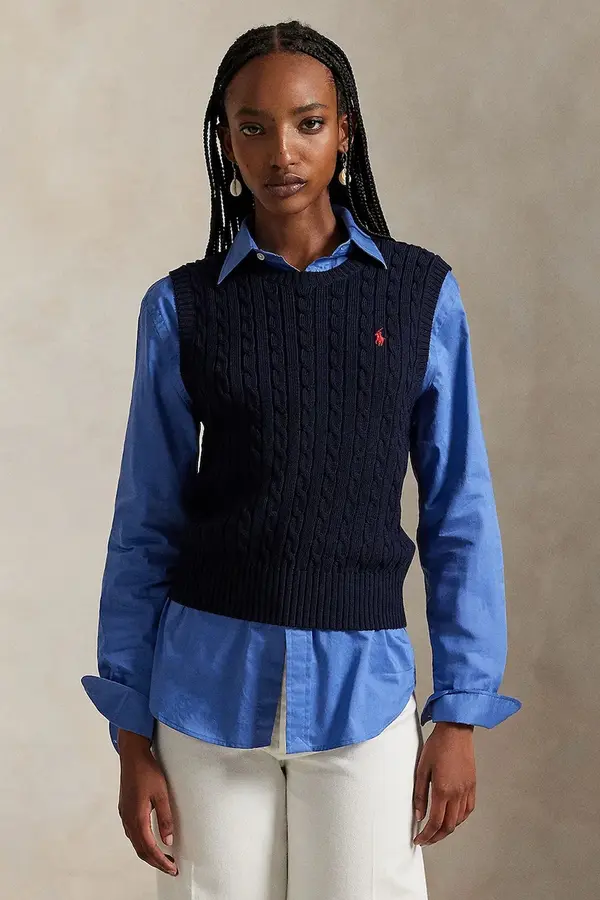 Polo Ralph Lauren Bombažni brezrokavnik Polo Ralph Lauren