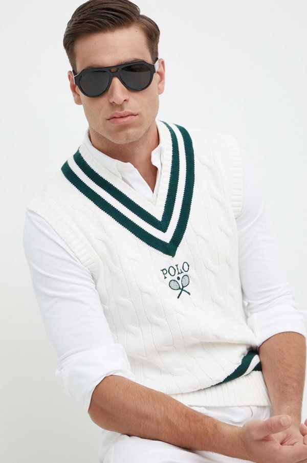 Polo Ralph Lauren Bombažni brezrokavnik Polo Ralph Lauren The Championships Wimbledon 710939623