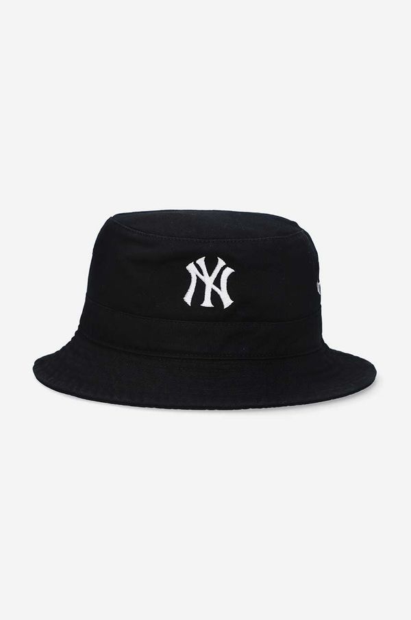 47brand Bombažni klobuk 47brand New York Yankees črna barva