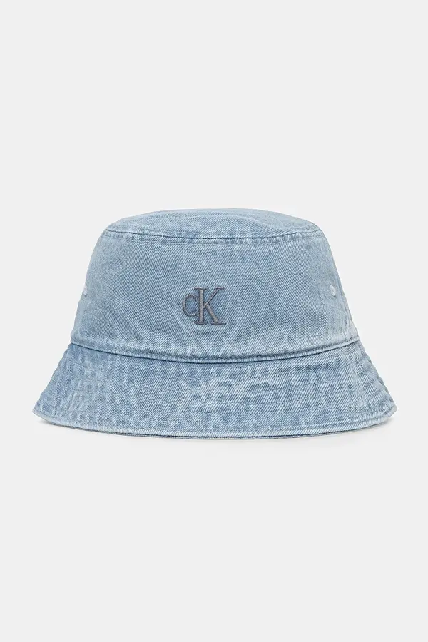 Calvin Klein Jeans Bombažni klobuk Calvin Klein Jeans