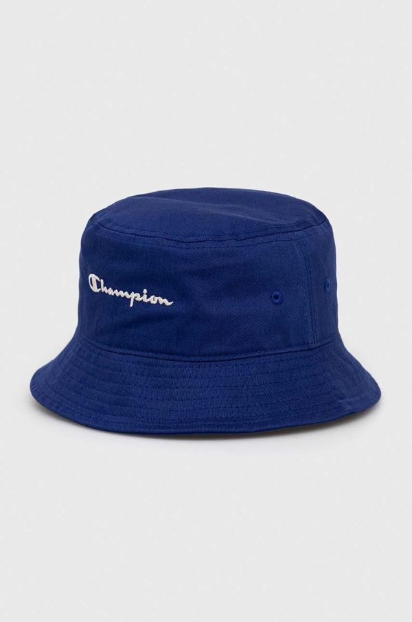 Champion Bombažni klobuk Champion mornarsko modra barva