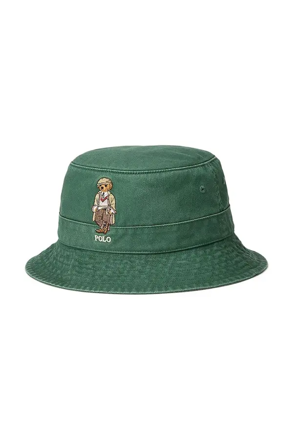 Polo Ralph Lauren Bombažni klobuk Polo Ralph Lauren