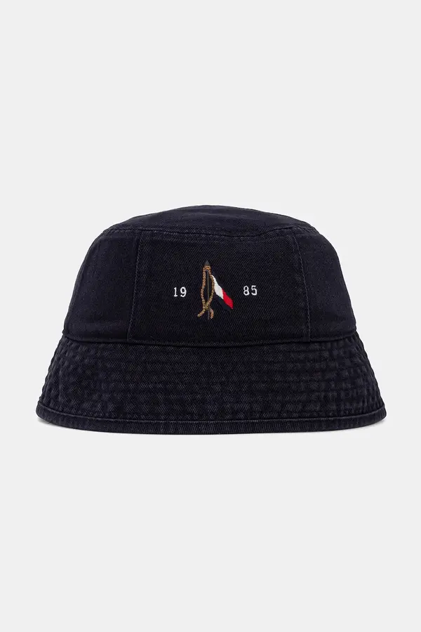 Tommy Hilfiger Bombažni klobuk Tommy Hilfiger