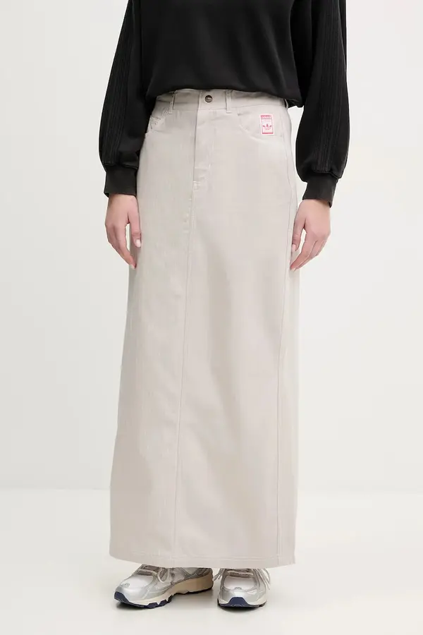 adidas Originals Bombažno krilo adidas Originals AOP MAXI SKIRT