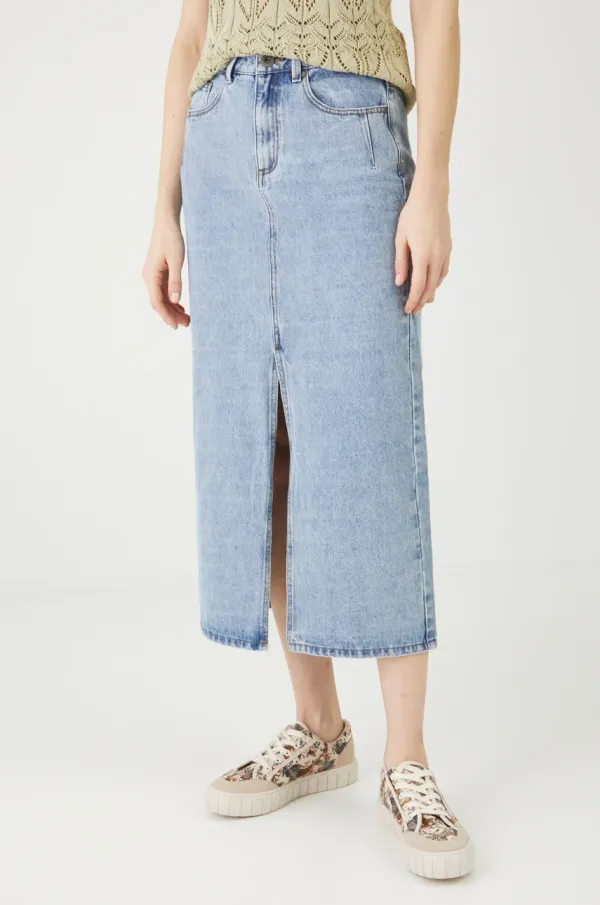 Medicine Bombažno krilo iz jeansa Medicine