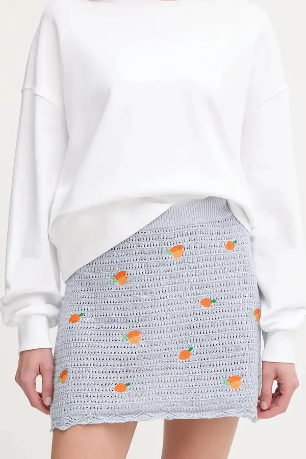 Pepe Jeans Bombažno krilo Pepe Jeans OLAYA SKIRT