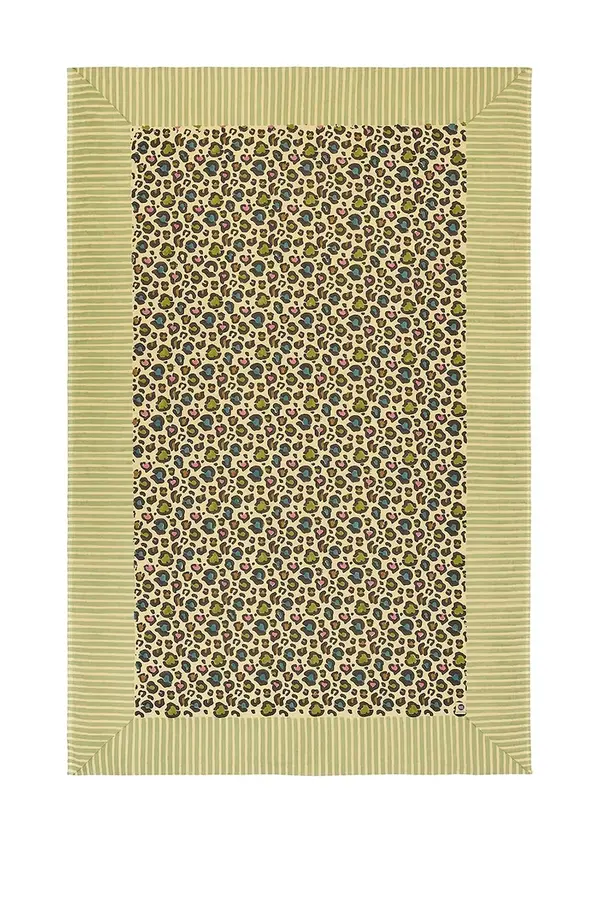Doing Goods Bombažno posteljno pregrinjalo Doing Goods Disco Leopard 220 x 140 cm