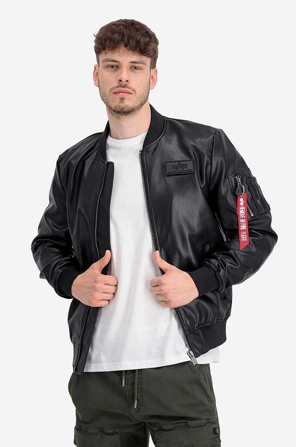 Alpha Industries Bomber jakna Alpha Industries črna barva