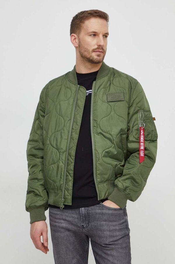 Alpha Industries Bomber jakna Alpha Industries MA-1 ALS moški, zelena barva