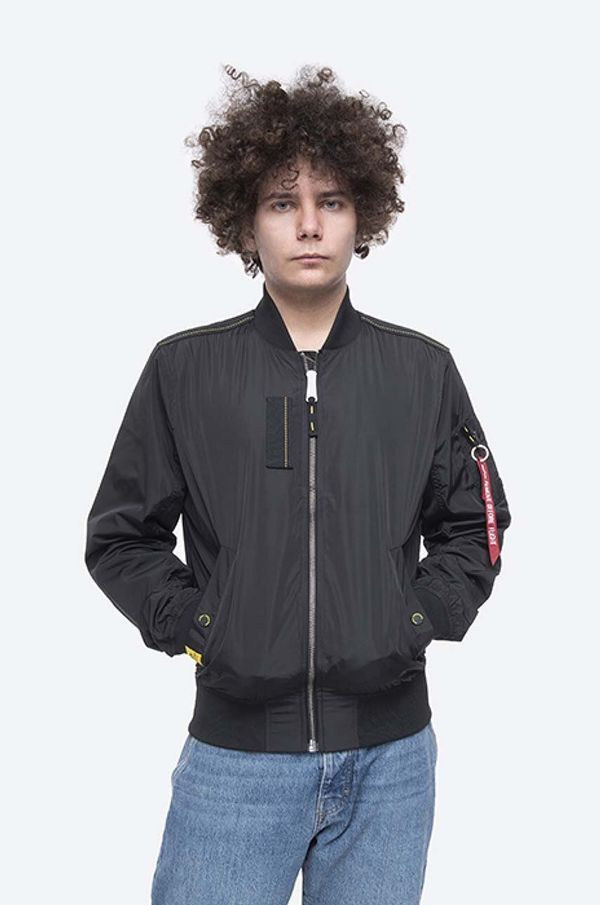 Alpha Industries Bomber jakna Alpha Industries MA-1 Parachute moška, črna barva