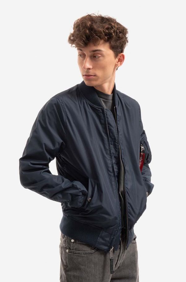 Alpha Industries Bomber jakna Alpha Industries MA-1 TT moška, mornarsko modra barva