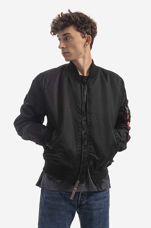 Alpha Industries Bomber jakna Alpha Industries MA-1 VF 59 moška, črna barva