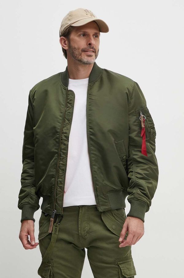 Alpha Industries Bomber jakna Alpha Industries MA-1 VF 59 moška, zelena barva, 191118.257