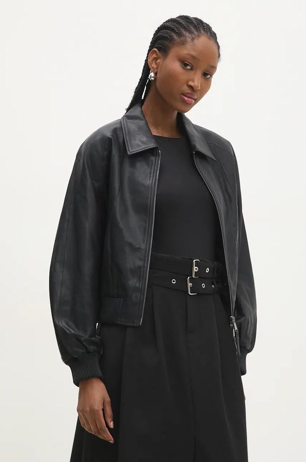 Answear Lab Bomber jakna Answear Lab ženski, črna barva