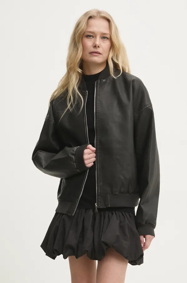 Answear Lab Bomber jakna Answear Lab ženski, rjava barva