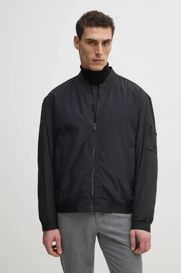 BOSS Orange Bomber jakna BOSS Orange črna barva, 50536798