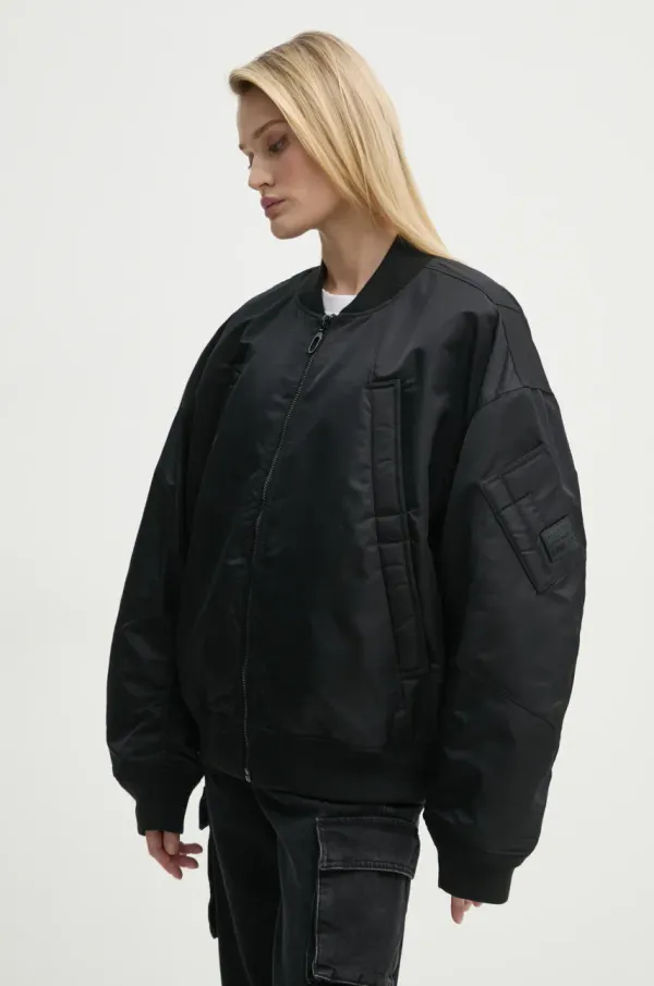G-Star Raw Bomber jakna G-Star Raw črna barva, D25989-C143