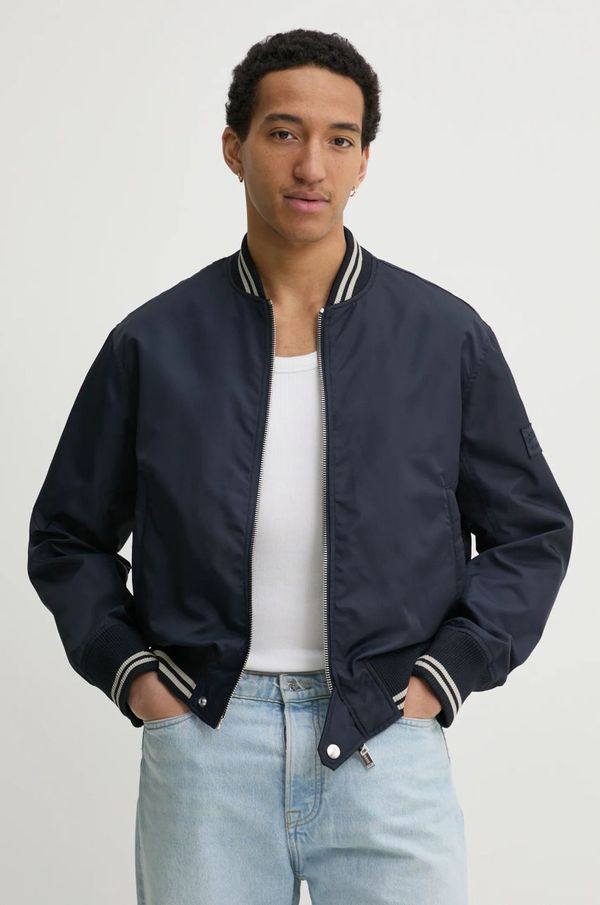 Iceberg Bomber jakna Iceberg moški, mornarsko modra barva