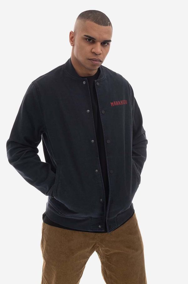 Maharishi Bomber jakna Maharishi moški, črna barva