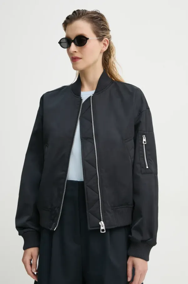 Marc O'Polo Bomber jakna Marc O'Polo mornarsko modra barva, 502103670291