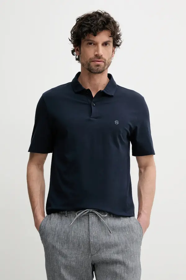 BOSS BOSS Bombažen polo BOSS