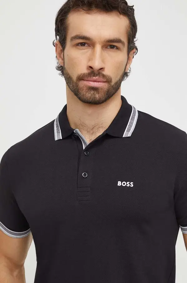 BOSS Green BOSS Green polo majica moška bombažna Paddy