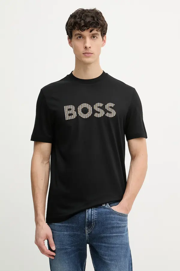 BOSS BOSS kratka majica moška bombažna Thompson 41