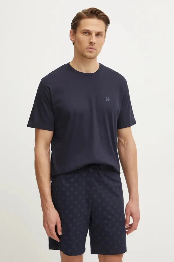 BOSS BOSS Loungewear kratka majica moška bombažna