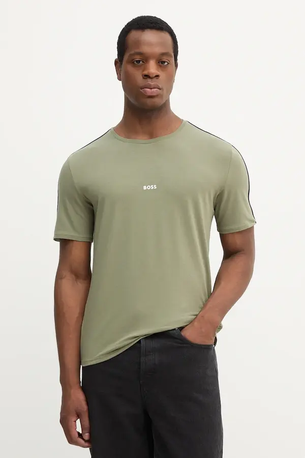 BOSS BOSS loungewear kratka majica moška bombažna z elastanom Unique T-Shirt