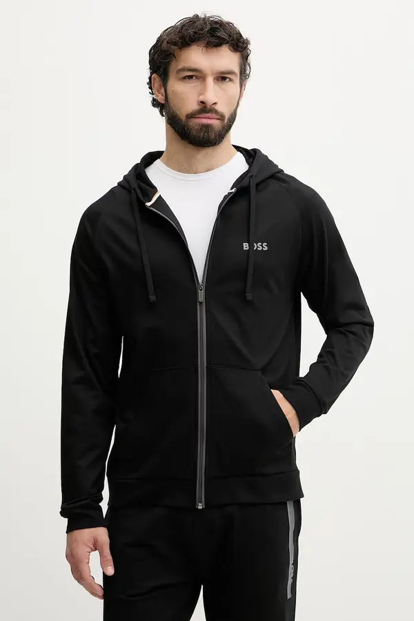 BOSS BOSS loungewear pulover moški bombažen Authentic Jacket H