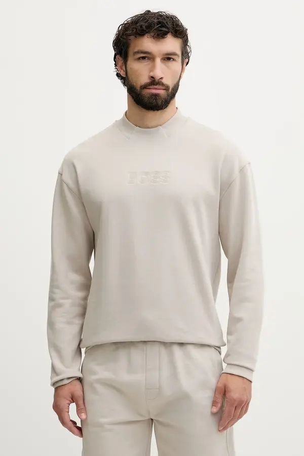 BOSS BOSS loungewear pulover moški bombažen