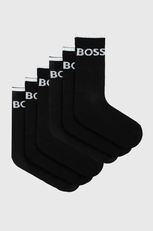 BOSS BOSS nogavice moške 6P QS Stripe CC paket 6 kosov