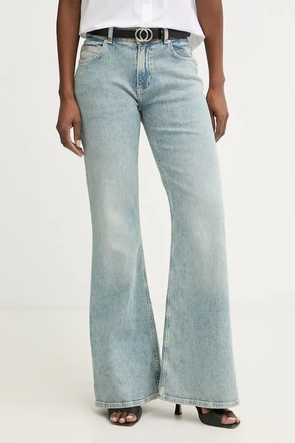 BOSS Orange BOSS Orange kavbojke flare kroja ženske C SOFT BOOTCUT 2.0