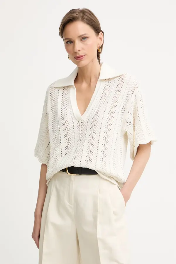 BOSS Orange BOSS Orange pulover ženski z bombažem C Fordeaux