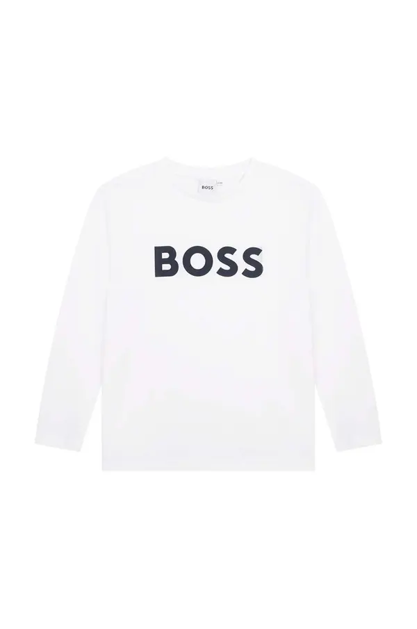 BOSS BOSS Otroška bombažna kratka majica BOSS