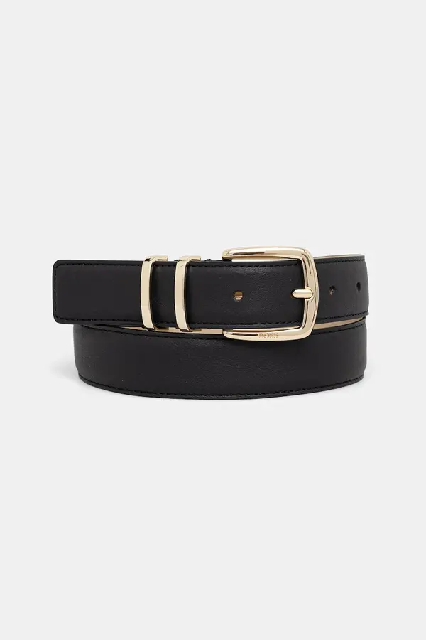 BOSS BOSS pas ženski usnjeni Plum-ML_Sz30