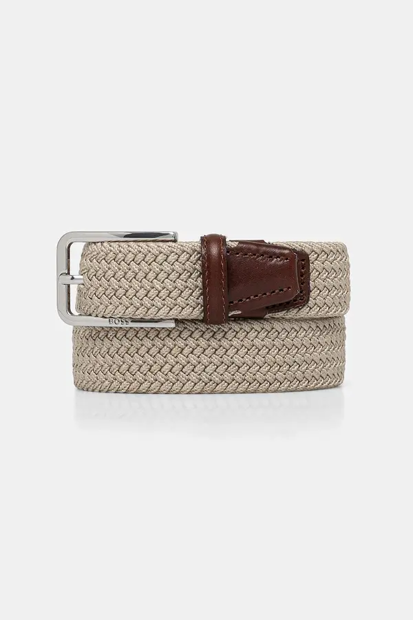 BOSS BOSS pleten pas moški Clorio_Sz30