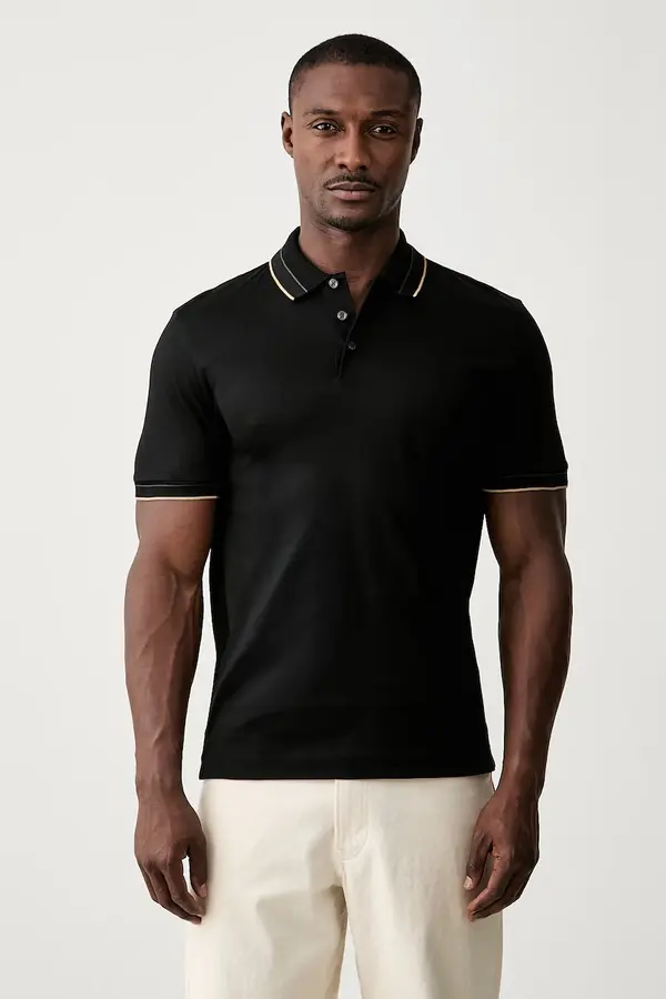 BOSS BOSS polo majica moška bombažna H-Phillipson