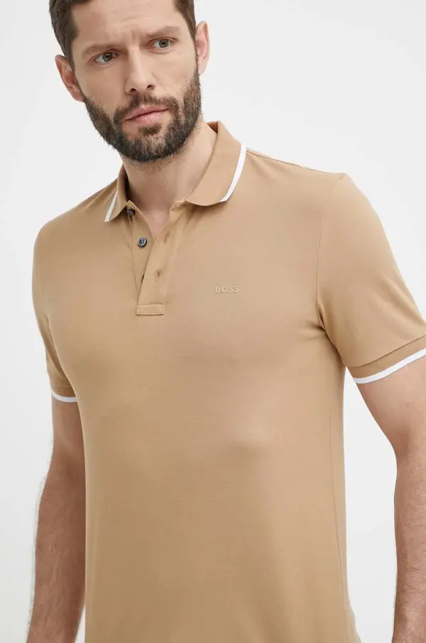 BOSS BOSS polo majica moška bombažna Parlay 190