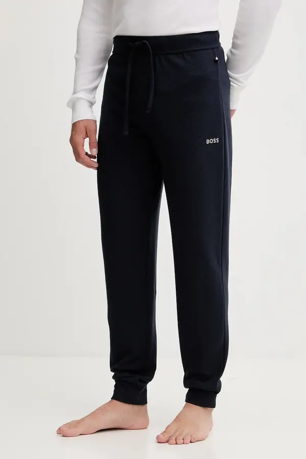BOSS BOSS trenirka moška Waffle Pants Cuff