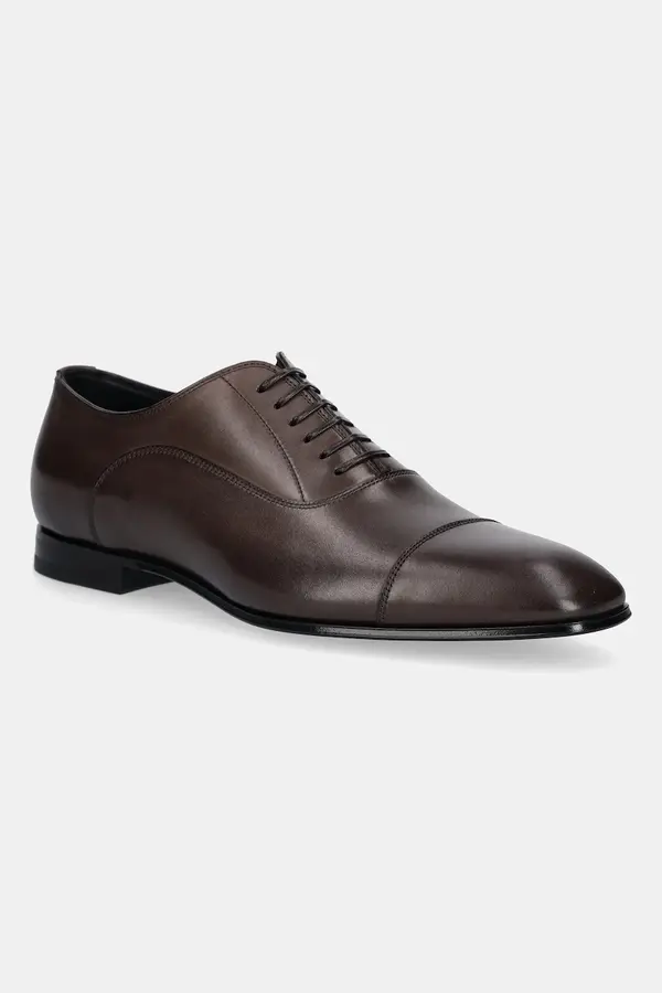 BOSS BOSS usnjeni polškornji BECKHAM x BOSS