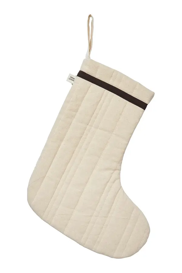Ferm Living Božična nogavica ferm LIVING Vari Quilted 33 x 40 cm