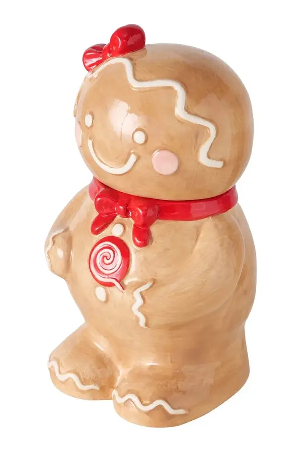 Boltze Božična posoda s pokrovom Boltze Ginger 800 ml
