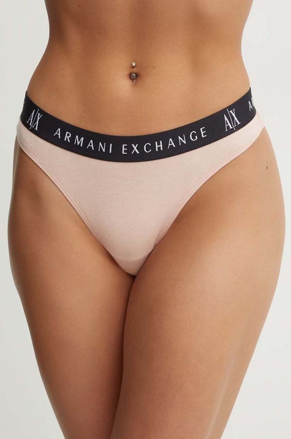 Armani Exchange Brazilke Armani Exchange bež barva, 947028 CC502
