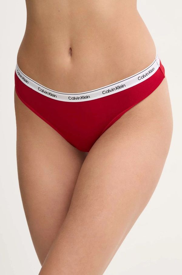 Calvin Klein Underwear Brazilke Calvin Klein Underwear rdeča barva, 000QD5246E