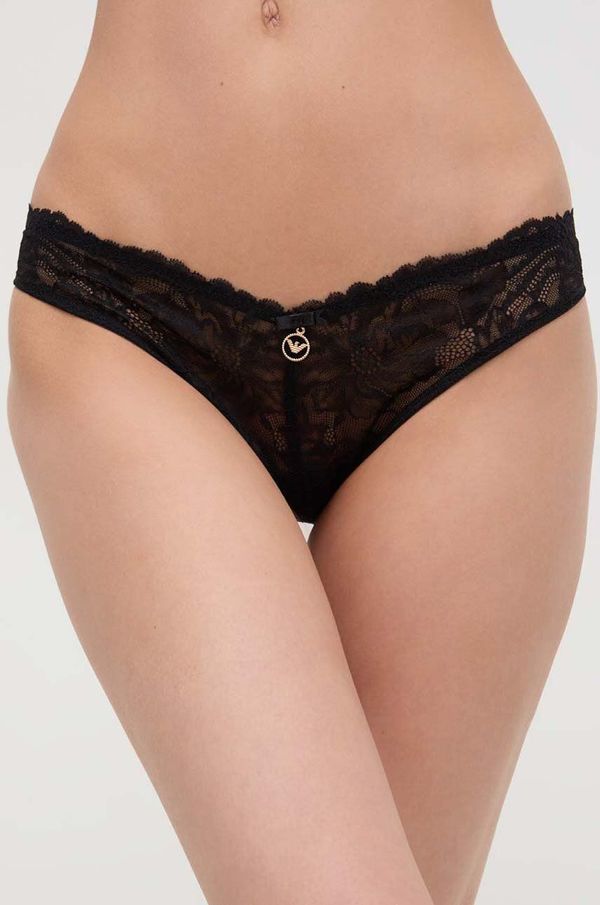 Emporio Armani Underwear Brazilke Emporio Armani Underwear črna barva