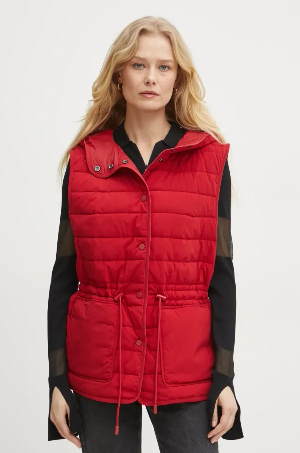 BOSS Brezrokavnik BOSS ženski, rdeča barva, 50535183