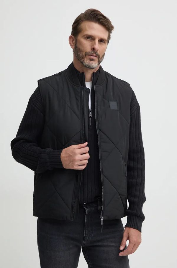 Calvin Klein Brezrokavnik Calvin Klein moški, črna barva, K10K113477