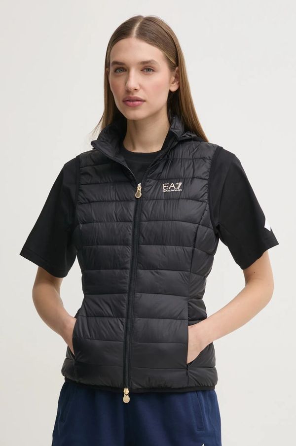 EA7 Emporio Armani Brezrokavnik EA7 Emporio Armani ženski, črna barva, AF12477.7W000087