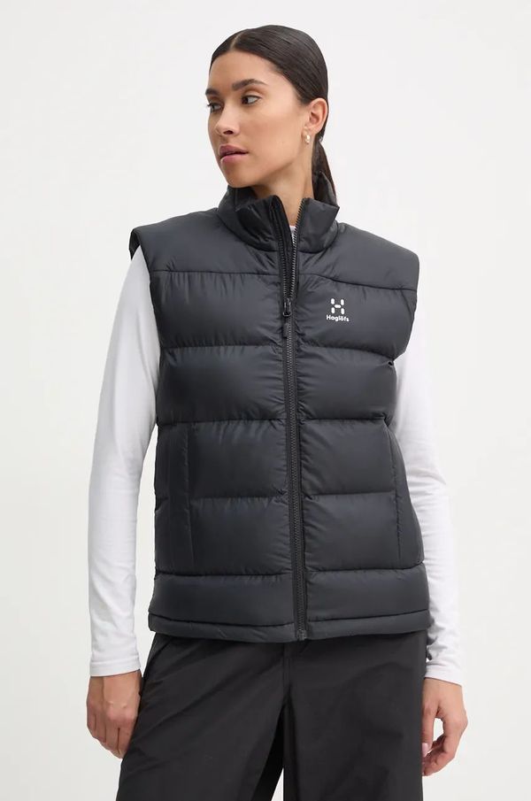 Haglöfs Brezrokavnik Haglöfs Puffy Mimic ženski, črna barva, 606467